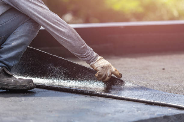 Professional Vapor Barrier Installation technician working in McLean, VA
